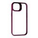 Чохол Easoncase Metal Holder (with Camera Protect) для Apple iPhone 15 Bordo