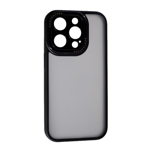 Чохол Metall Camera Touch Soft для Apple iPhone 15 Pro Black
