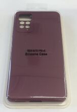 Avantis Full Silicone case Xiaomi Redmi Note 11 Pro 4G Maroon