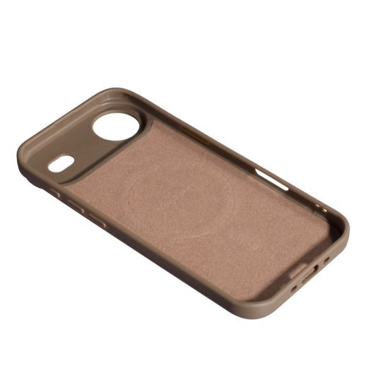 Силіконовий чохолНакладка Color (With Magnit) для Apple iPhone 17 Air Brown