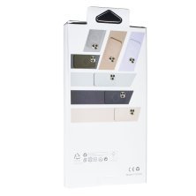 Силіконовий чохолНакладка Color (With Magnit) для Apple iPhone 17 Air Brown