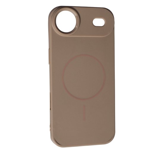 Силіконовий чохолНакладка Color (With Magnit) для Apple iPhone 17 Air Brown