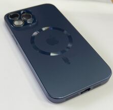 Чехол AG-ACRYLICS  Magsafe for Apple Iphone 12 ProMax Blue Titanium