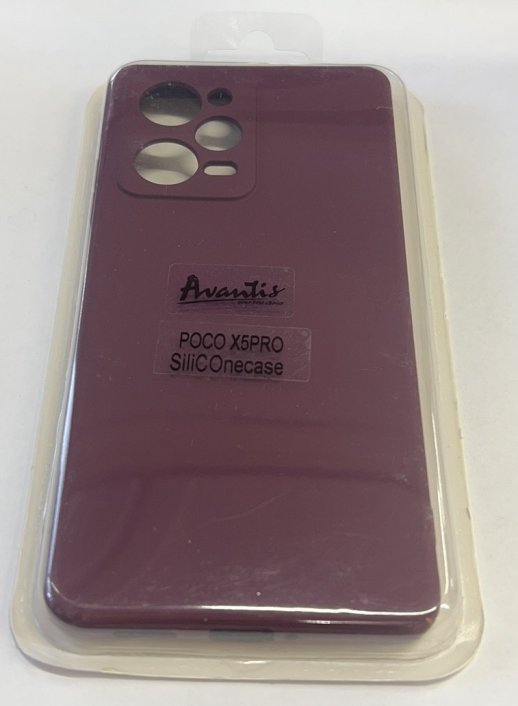 Avantis Full Silicone Case Xiaomi Poco X5 Pro/Redmi Note 12 Pro 5G Чорний