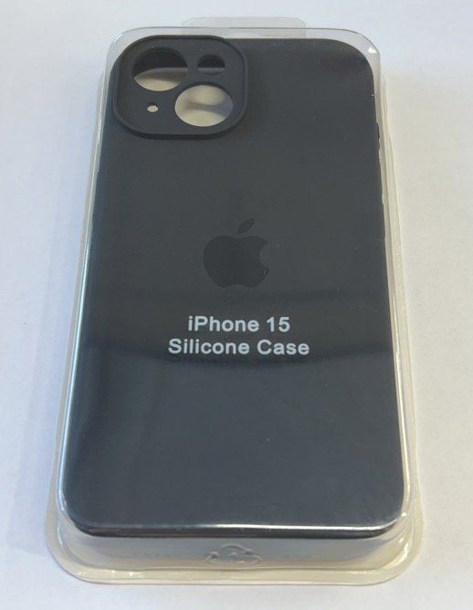 Чехол Silicone Case Copy Apple iPhone 15 Square Pine Green, 13