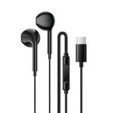 Дротові навушники Borofone BM100 Pro Type-C, чорний