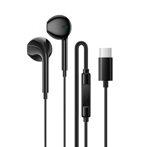 Дротові навушники Borofone BM100 Pro Type-C, чорний
