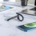 Бездротова Bluetooth-моно-гарнітура HOCO S19 Heartful з ENC (покращення голосу під час дзвінків), metal gray