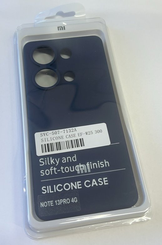 Чохол Silicone Case for Xiaomi Redmi Note 13 Pro 4G Black