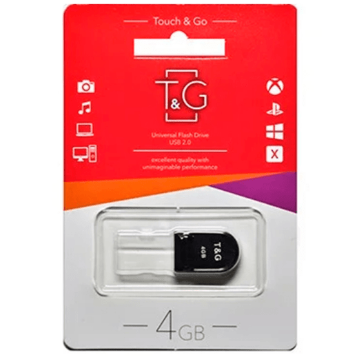 USB Flash Drive T&G TG010 Shorty 4GB Чёрный
