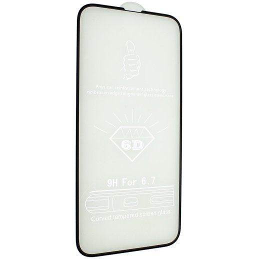 Захисне скло 6D ORIGINAL для APPLE iPhone 14 PLUS 6,7" ЧОРНИЙ